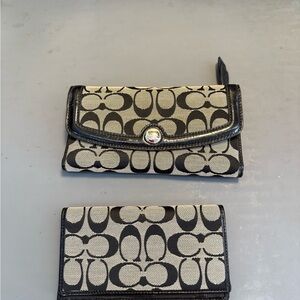 Black and Cream Women's Bag